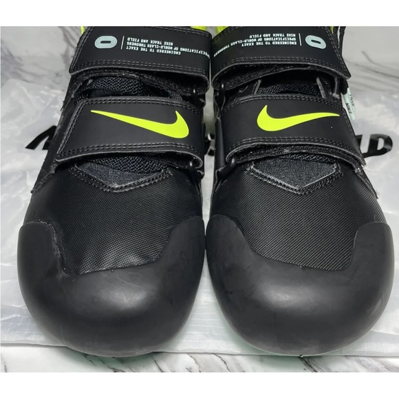 Nike Zoom Javelin Elite 3 Black Neon Mid Mens Track Shoes DV9193-001 - Picture 4 of 8